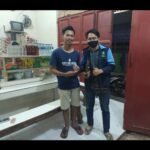 Mahasiswa KKN 75 UIN Walisongo Bagikan Masker dan Handsanitizer