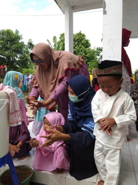 Cegah Penularan Covid 19, Mahasiwa KKN UIN Walisongo Gelar Sosialisasi Kesehatan