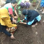 Mahasiswa UIN Walisongo Lakukan Penanaman Toga bersama Ibu PKK