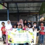 Di Tengah Pandemi, Mahasiswi KKN Beri Bimbingan Belajar