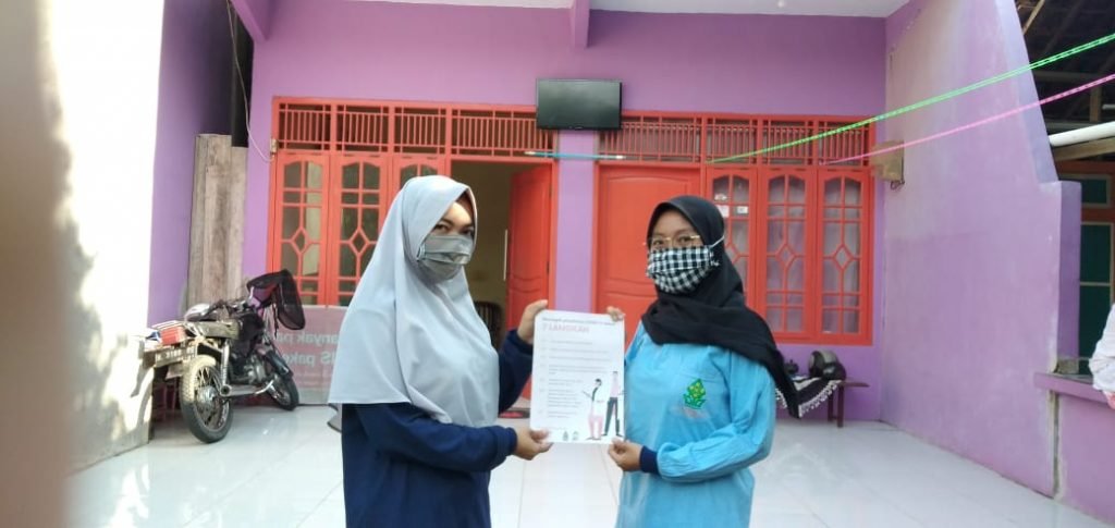 Cegah Covid-19, Mahasiswa KKN UIN Walisongo Lakukan Sosialisasi
