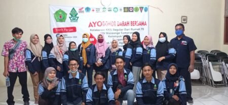 Peduli Kemanusiaan, Mahasiswa KKN UIN Walisongo Gelar Aksi Donor Darah