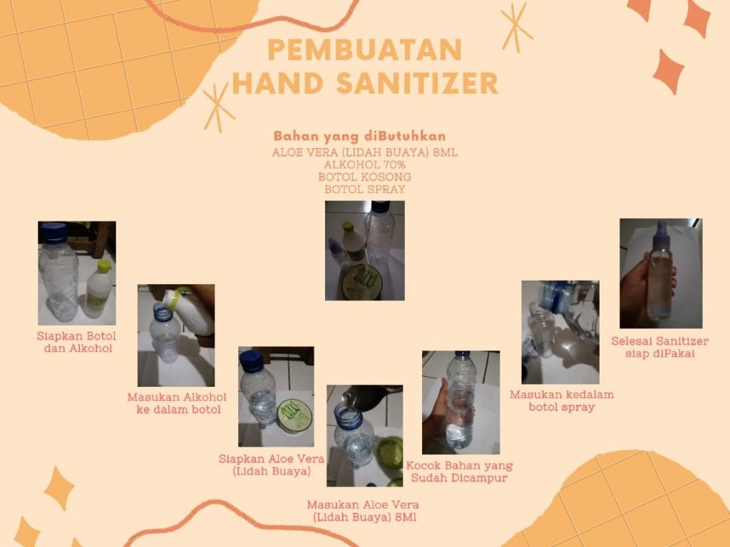 Mahasiswa UPI Purwakarta Kampanyekan Homemade Hand Sanitizer
