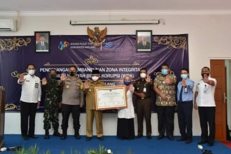 Bupati Malang Canangkan Zona Integritas Wilayah Bebas Korupsi pada BPS