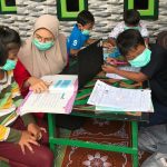Mahasiswa Untag Melakukan Pendampingan Belajar dan Sosialisasi Kesehatan