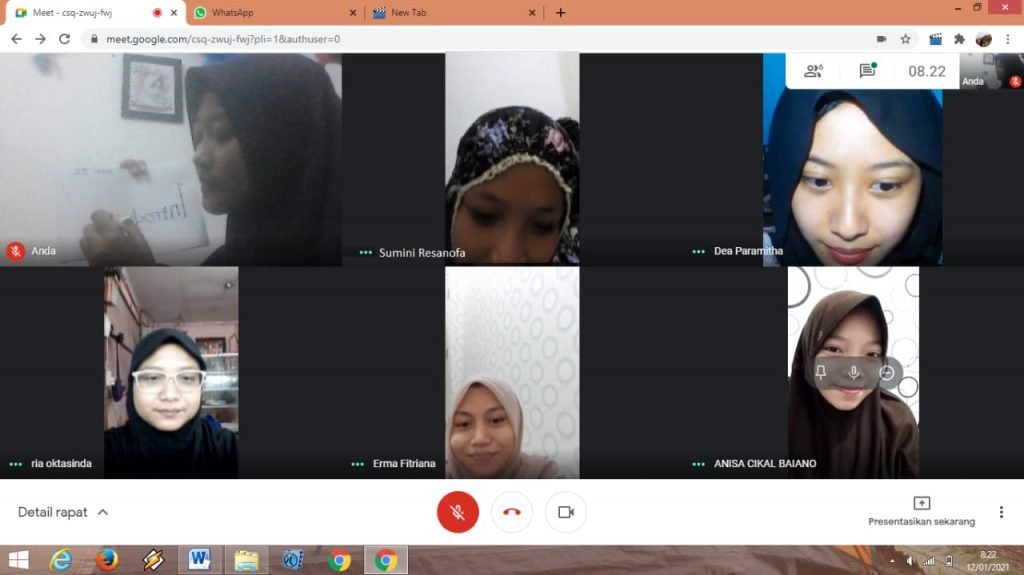Kembali PSBB, Mahasiswa KKN UIN Walisongo Adakan Bimbingan Belajar Daring