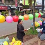 Mahasiswa UIN Walisongo Sosialisasikan Pentingnya Prokes dan Bagikan Masker