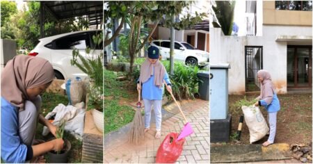 Belajar Peduli Lingkungan dengan Kerja Bakti