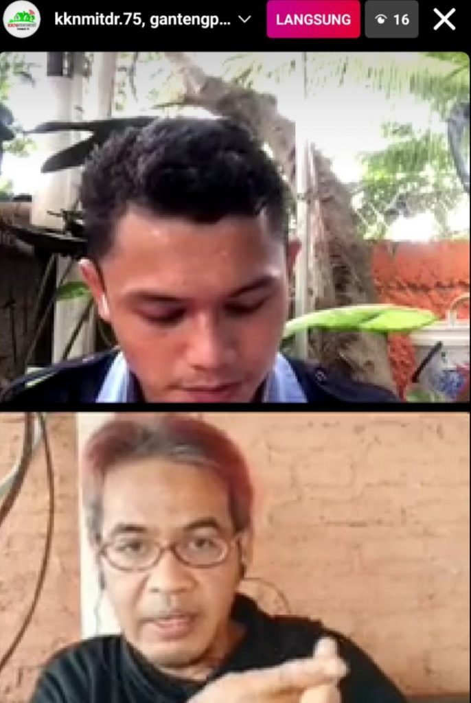 Gus Aan: Moderasi Beragama adalah Kritik Pelaksanaan talkshow online moderasi beragama yang diadakan oleh mahasiswa UIN Walisongo