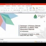 Tantangan dan Peluang Dakwah Rahmatan Lil Allamin