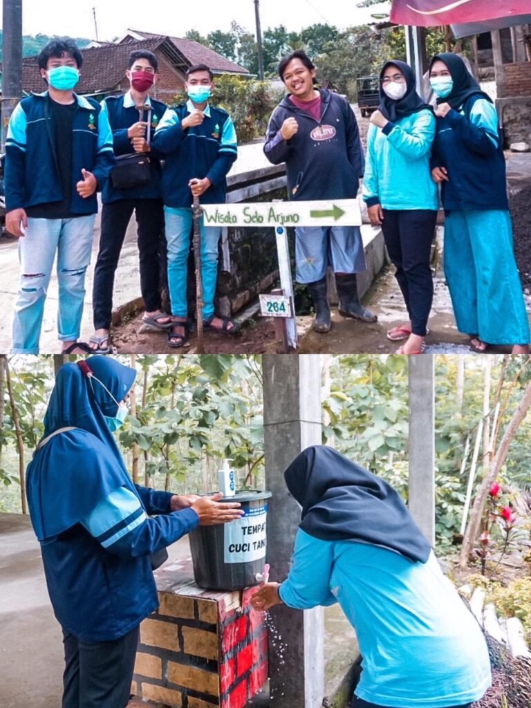Sadar Potensi Wisata, Mahasiswa Bantu Lengkapi Fasilitas Umum Wisata Alam Mahasiswa KKN Kelompok 44 UIN Walisongo Semarang membantu lengkapi falisitas umum wisata Seloarjuno dan Bligo
