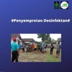 Pencegahan Covid-19 melalui Penyemprotan Disinfektan Rutin