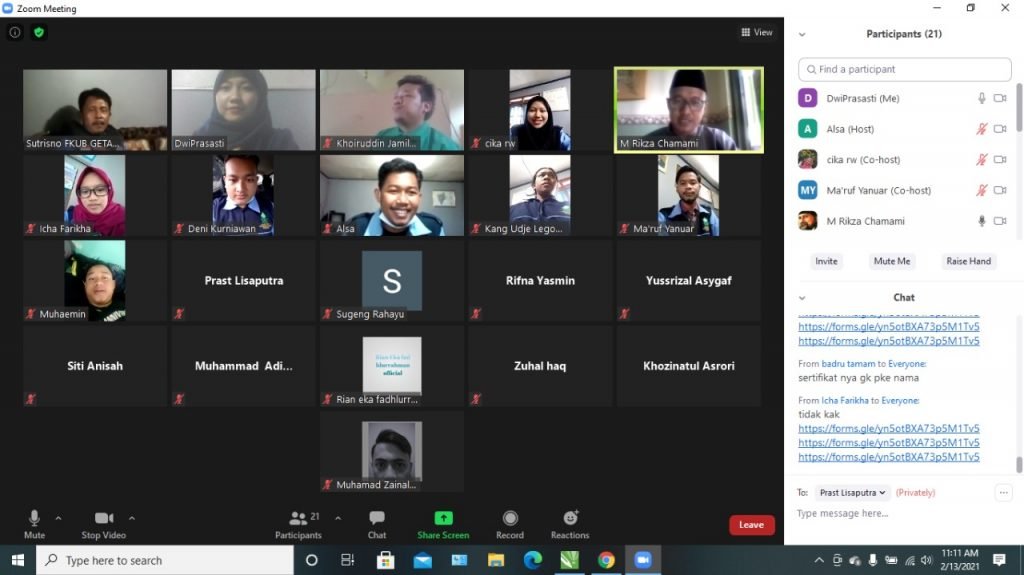 Bupati Semarang, Moderasi Beragama Merupakan Investasi Webinar moderasi beragama yang dilaksanakan oleh mahasiswa Uin Walisongo