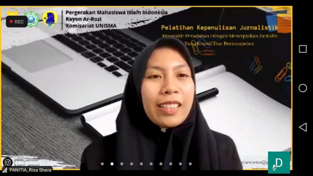 Gelar Pelatihan Jurnalistik, PMII Rayon Ar-Rozi UNISMA Suguhkan Reward Menarik Pelatihan Jurnalistik yang diadakan PMII Rayon Ar-Rozi UNISMA