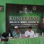 Kiai Abdul Aziz Mufti Pastikan Pimpin MWC NU Sumawe 5 Tahun Kedepan