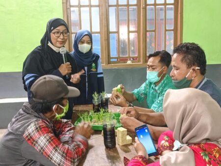 Mahasiswa KKN Kelompok 62 UIN Walisongo Adakan Pelatihan Penanaman Hidroponik Mahasiswa UIN Walisongo Semarang yang tergabung dalam Kuliah Kerja Nyata MIT DR 11 Kelompok 62 mengadakan kegiatan pelatihan hidroponik