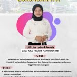 Uffi Liza Lubsul Jannah Calon Ketua Himabis 2021 No. Urut 02, Berikut Visi dan Misinya