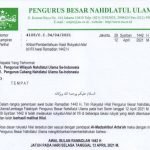 PBNU Tetapkan Awal Ramadhan Selasa 13 April