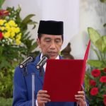 Presiden Jokowi Lantik Dua Menteri, Nadiem Makarim dan Bahlil Lahadalia