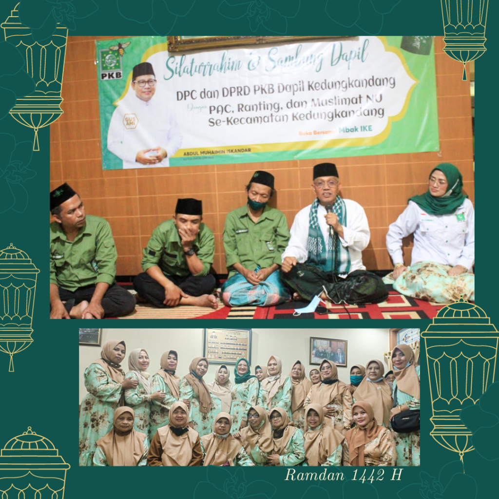 Buka Bersama dan Sambang Dapil Ike Kisnawati, SH Berharap Lebih Erat Hubungan PKB, NU dan Muslimat Foto : Suasana Acara Silaturahim dan Sambang Dapil Ike Kisnawati Bersama Ketua DPC PKB Kota Malang dan Jajaran Fungsionaris DPAC Kedungkandang Serta Muslimat