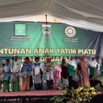 Fatayat dan Muslimat NU Ranting Argotirto Gelar Santunan Anak Yatim dan dhuafa