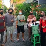 Lakukan Kkn, Mahasiswa Untag Surabaya Berikan Edukasi Pecegahan Covid-19