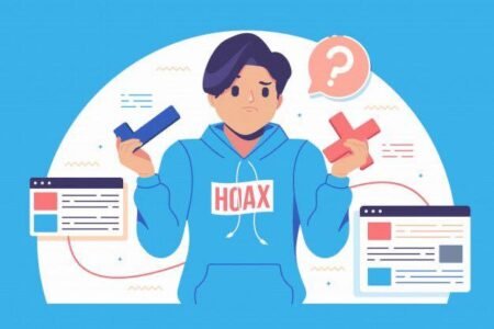 Bebas Bersosial Media, Hoax Semakin Meluas Ilustrasi sosial media yang dipenuhi hoax