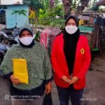 Cegah Covid-19, Mahasiswa Untag Surabaya Sosialisasikan Disiplin 3M