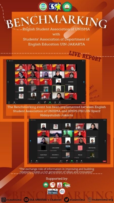 ESA Unisma Sukses Gelar Kegiatan Benchmarking 2021 di Tengah Pandemi Live report kegiatan Benchmarking 2021 yang digelar mahasiswa ESA UNISMA