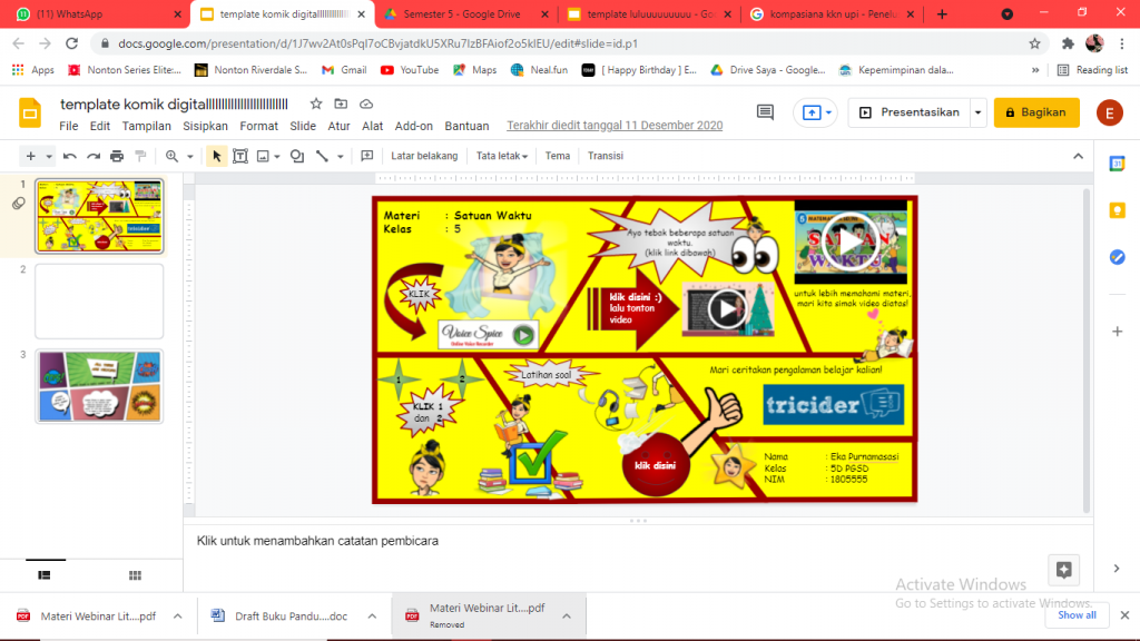 Tingkat Minat Literasi Siswa, Mahasiswa UPI Manfaatkan Learning Apps Learning apps yang dikenalkan oleh mahasiswa Universitas Pendidikan Indonesia kepada siswa