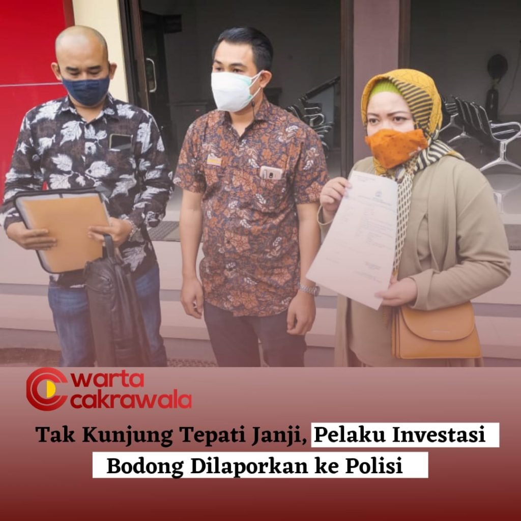 Tak Kunjung Menepati Janji, Pelaku Investasi Bodong Dilaporkan ke Polisi Istimewa : Rusnadi Bakri, S.H saat melakukan pelaporan di Polres Jember