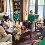 Bahas Kolaborasi, Ketua Umum DPP KAMSRI Bersilaturahmi ke Ketua Umum PP TP. Sriwijaya