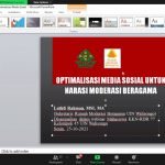 Mahasiswa KKN UIN Walisongo Sukses Gelar Webinar Moderasi Beragama