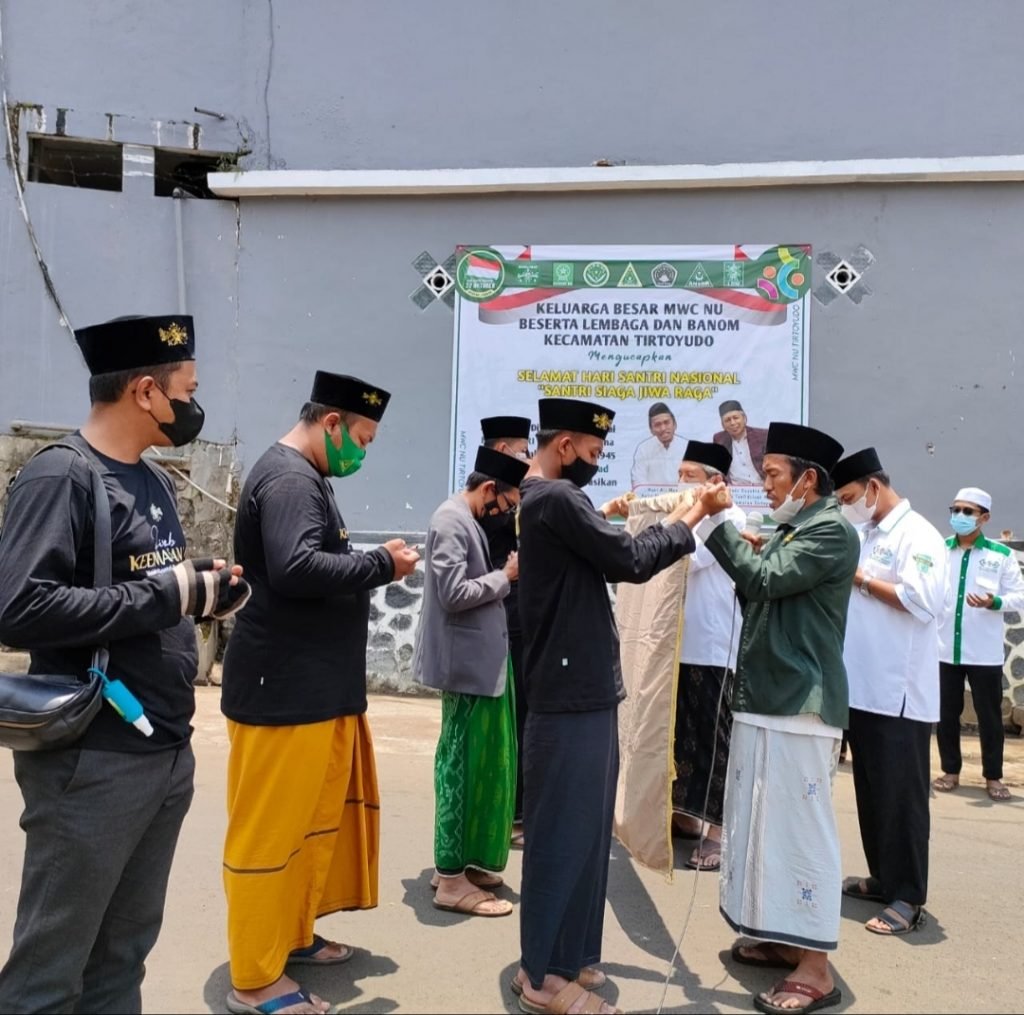 Meriahkan Hari Santri Nasional, PC NU Kabupaten Malang Gelar Kirab Pataka Panji NU