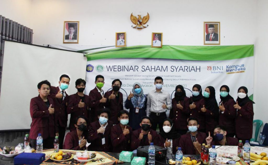 Mahasiswa KKN UNSIKA Dorong Atlet Dayung Manfaatkan Investasi Saham Syariah Usai pelaksanaan seminar investasi saham berbasis syariah