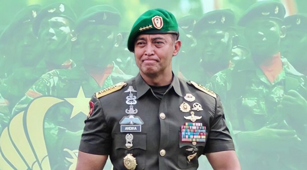 Joko Widodo Resmi Usulkan KSAD Jenderal Andika Perkasa Jadi Calon Tunggal Panglima TNI Calon tunggal Panglima TNI, KSAD Jenderal Andika Perkasa, foto: makasarterkini.id