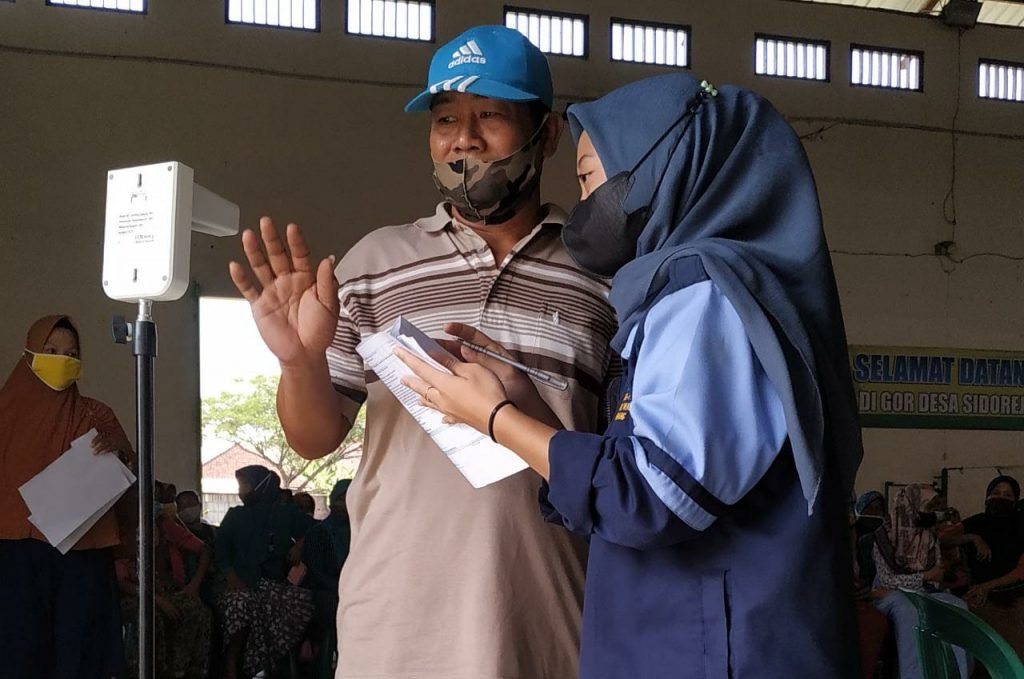Potret Pelaksanaan Vaksinasi di Sidorejo Karangwen Demak