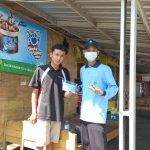 Cegah Covid19, Mahasiswa UIN Walisongo Bagikan Masker kepada UMKM Gebanganom