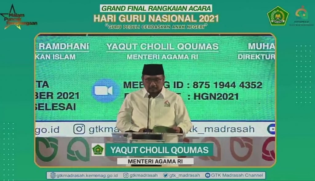 Kemenag Komitmen Tingkatkan Kesejahteraan Guru Madrasah