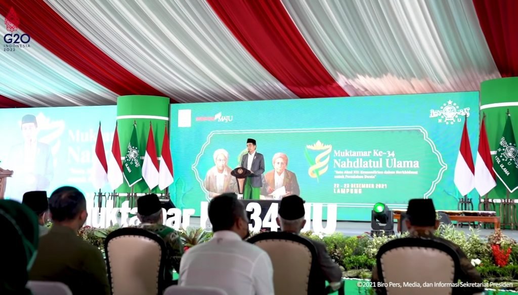 Presiden Jokowi Apresiasi Peran NU Atasi Pandemi Covid-19