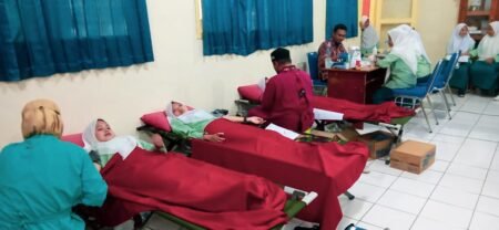 Gandeng PMI Kabupaten Malang, PMR SMA An Nur Kumpulkan 152 Kantong Darah PMR SMA An Nur Gelar Donor Darah Bersama PMI Kabupaten Malang