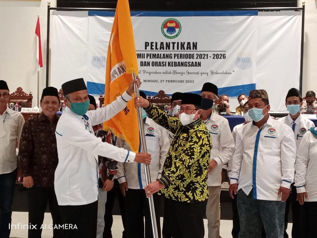 PC IKA PMII Pemalang Sukses Laksanakan Pelantikan dan Orasi Kebangsaan Prosesi pelantikan IKA PMII Pemalang