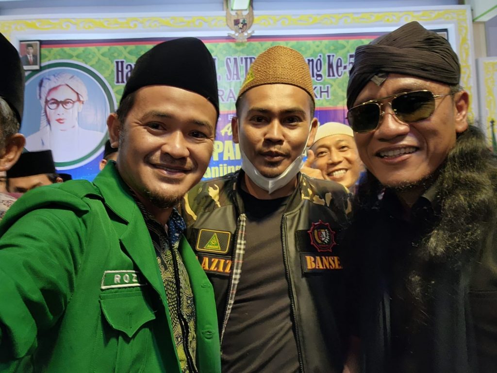 Lakukan Giat Keagamaan, Ratusan Banser Kabupaten Malang Kawal Gus Miftah Ketua GP Ansor Kabupaten Malang, Komandan Banser, bersama Gus Miftah