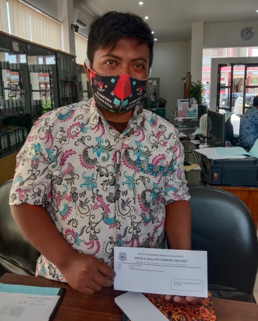 Dinilai Tak Penuhi Hak Masyarakat, IMAKA Malang Layangkan Surat Tuntutan Terhadap Pemkab Sumenep Ikama Malang layangkan surat tuntutan terhadap Pemkab Sumenep