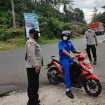 Antisipasi Kemacetan, Polsek Dampit Lakukan Pengaturan Lalu Lintas