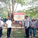 Cegah Penyebaran PMK, Kapolsek Jabung Sambangi Pasar Hewan