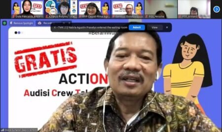 Ikuti Program Action 2022, Duta Pancasila Kabupaten Malang Bakal Produksi Film Diplomasi Teko Duta Pancasila Kabupaten Malang saat mengikuti peluncuran Program Action 2022