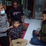 Bentuk Pelayanan Prima, Polsek Kepanjen Serahkan Anak tersesat Kepada Keluarganya