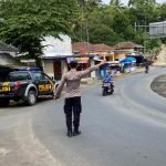 Antisipasi Kemacetan, Kapolsek Tirtoyudo Terjunkan Personilnya