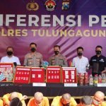 Sat Resnarkoba Polres Tulungagung Berhasil Ungkap 31 Kasus Narkotika Selama 2 Bulan